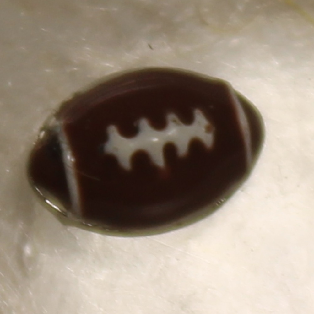 Football floating charm